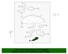 Автолампа JAGUAR C2P8521