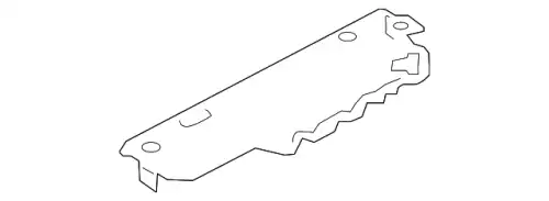Кронштейн крыла левый XF C2Z4162 JAGUAR