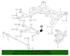  ГАЙКА JAGUAR XR853342