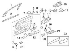  АВТОКОМПОНЕНТ C2Z10233LEG (JAGUAR)