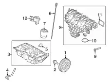 MANIFOLD - INLET LR055363 LAND ROVER