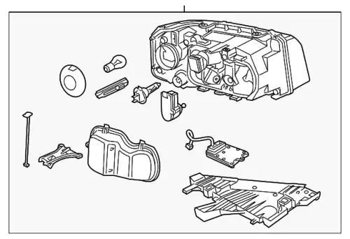 Фара LAND ROVER LR039795