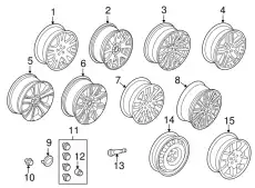Диск колесный 20 LS LR027544 LAND ROVER