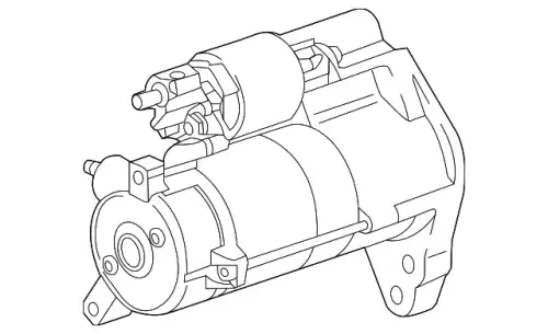 Стартер LAND ROVER LR043924