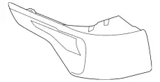 Фонарь задний LAND ROVER LR061589