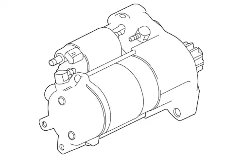 Стартер LAND ROVER LR034028