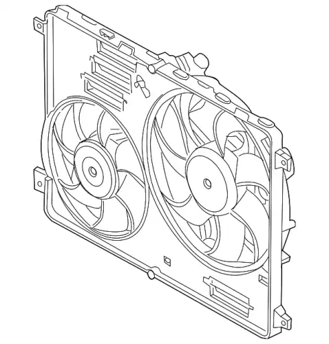ВЕНТИЛЯТОР ЛЕНД РОВЕР LR026078 LAND ROVER