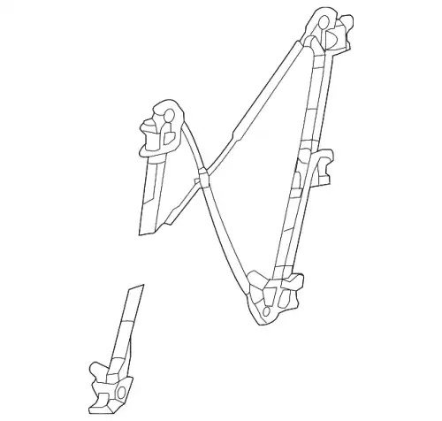 СТЕКЛОПОДЪЕМНИК С ЭЛ.ДВИГАТЕЛЕМ LR057336 LAND ROVER