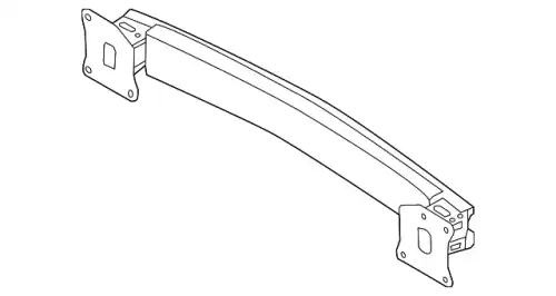 Усилитель бампера LAND ROVER LR044061