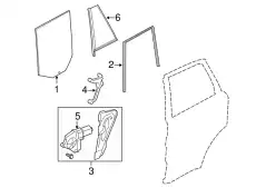 СТЕКЛОПОДЪЕМНИК LR052109 LAND ROVER
