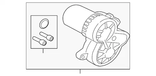 ПРИВОД ТОРМОЗА LR061382 LAND ROVER