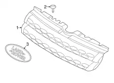 Решетка радиатора LAND ROVER LR036714