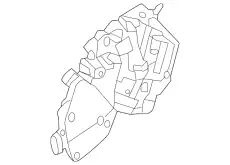 Замок двери LR064805 LAND ROVER