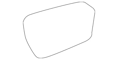 ЗЕРКАЛЬНЫЙ ЭЛЕМЕНТ П LR035061 LAND ROVER