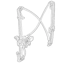 Стеклоподъемник  LAND ROVER LR006372
