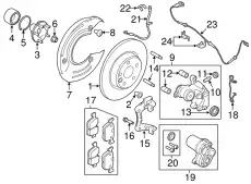 СУППОРТ (LAND ROVER) LR061381