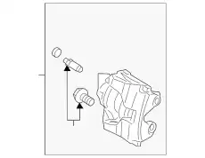 CALIPER - BRAKE LR061370 LAND ROVER