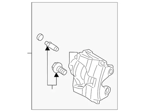 CALIPER - BRAKE LR061369 LAND ROVER