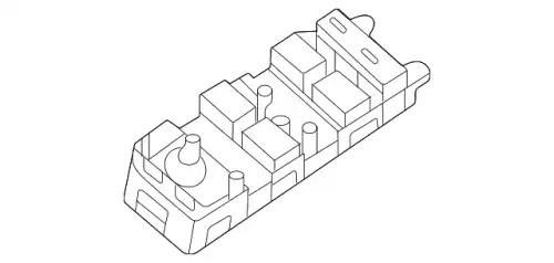 SWITCH - WINDOW CONTROL - DOUBLE LR059772 LAND ROVER