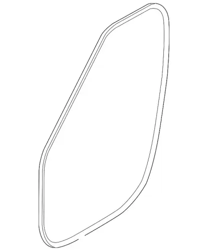Уплотнитель двери LAND ROVER LR053807
