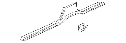  ПОРОГ LS LR018086 LAND ROVER