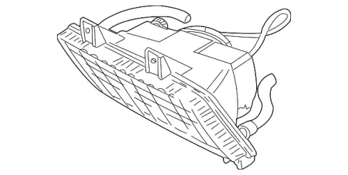 Фара противотуманная LAND ROVER AMR5345