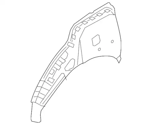 Подкрылок LAND ROVER LR037632
