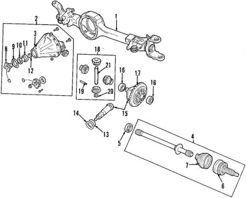 РЕМКОМПЛЕКТ ШРУС STC3203 LAND ROVER