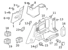 РОЗЕТКА ПИТАНИЯ LR061522 LAND ROVER
