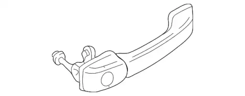 Ручка двери LAND ROVER CXB103020