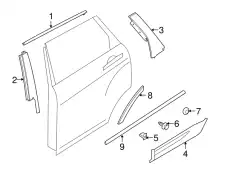  РАСШИРИТ ДВЕРИ З Л LR044671 LAND ROVER