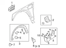 ЭКРАН LR020799 LAND ROVER