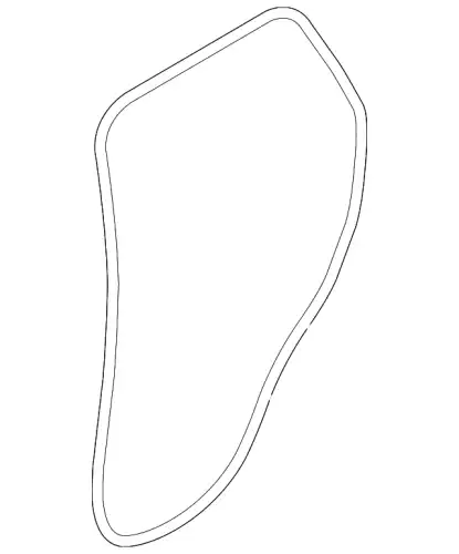  ПЕРЕД. И ЗАДН. УПЛОТНИТЕЛЬ ДВЕРИ LR043861 LAND ROVER