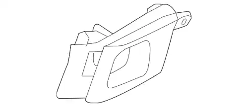 Ручка двери LAND ROVER LR066545