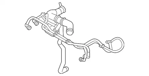 ШЛАНГ РАДИАТОРА LR050854 LAND ROVER