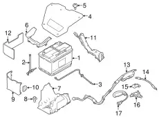 BATTERY MANAGEMENT SYSTEM LR064179 LAND ROVER