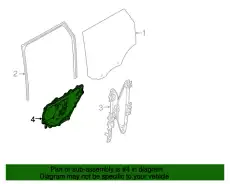 PANEL - DOOR TRIM LR045819 LAND ROVER