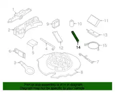ПРЕДУПРЕЖДАЮЩИЙ ТРЕУГОЛЬНИК LR027108 LAND ROVER