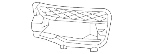 Решетка бампера LAND ROVER LR045033