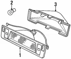Фонарь задний LAND ROVER LR044451