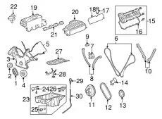 4663398 ЗВЕЗДОЧКА РАСПРЕДВАЛА LAND ROVER
