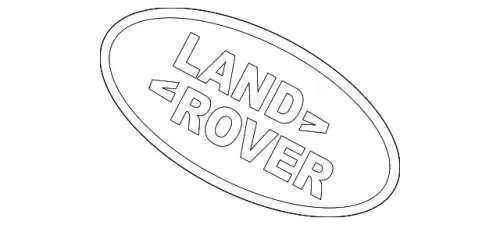  ЭМБЛЕМА РАДИАТОРА LR044544 LAND ROVER