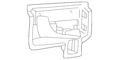 Ручка двери LAND ROVER ALR6859