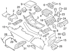 КРЫШКА LR025863 LAND ROVER