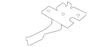  РЫЧАГ ОТПИРАНИЯ КАПОТА LR043960 LAND ROVER