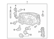 ЛАМПА LR014111 LAND ROVER