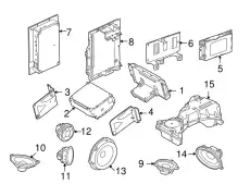  ДИНАМИК LR001694 LAND ROVER