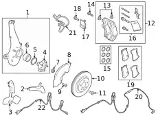 ВОЗДУХОВОД LR038782 LAND ROVER
