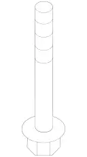  ВИНТ M14 X 145 LR040891 LAND ROVER