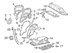  ПРОКЛАДКА КРЫШКИ LR001446 LAND ROVER